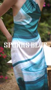 Sparks Blue Railay Dress