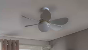 【SG Stock】with Remote Control Ceiling Fan Light with Lights Dimmable Electric Cordless Fan Simple Energy Saving Ceiling Lamp for Dining Room