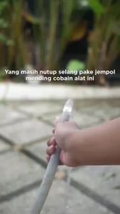 NOZZLE SEMPROTAN AIR CUCI MOBIL MOTOR TAMAN DLL ALAT SEMPROTAN SERBAGUNA / JETWASH MOTOR MOBIL / HIGH PRESSURE WATER SPRAY GUN METAL BRAZZ NOZZLE