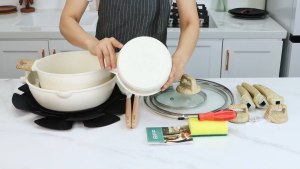 GIPP®Nonstick Cookware Set PFOA Free Fits All Stovetop Sets (13 Pieces)