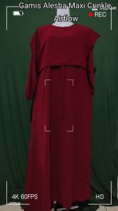 Desain Gamis Modern & Murah: Alesha Maxi Dress & Gamis Muslimah Cringkle Airflow Terbaru Viral