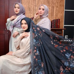 ELDEENA Hijab Segi empat voal Zeelvasa Scraves by Eldeena Signature. Nazra Sha