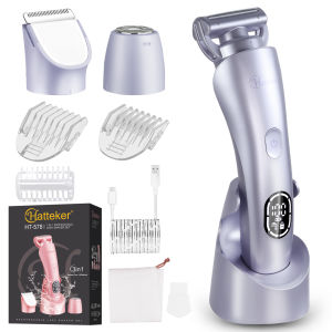 Hatteker 3-in-1 Hair Removal Device for Woman New Model Shaver for Underarm Leg Personal Grooming Hair Trimmer Kit