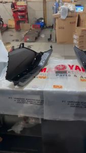 Bordes Board Footrest Pijakan Kaki Foot Rest New Aerox 155 Alpha Alpa Turbo BWP Asli Ori Original YGP Yamaha