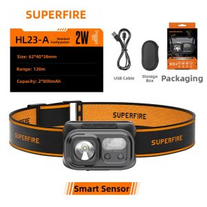 SUPERFIRE | Super Bright Induction Long-lasting Headlamp