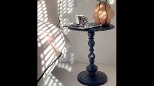 North American Round Table Vintage Sofa Edge Table Creative Tea Table Luxury Coffee Table