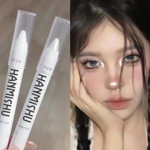Shimmering Highlight Stick Pearlescent Matte White Eyeshadow Lying Silkworm Pen Dazzling Effect Makeup Highlighter Brightening