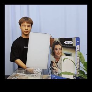 Bigmall ไฟถ่ายรูป ไฟสตูดิโอ ไฟไลฟ์สด มาพร้อมรีโมท ไม่ได้แถมขาตั้ง!! No.Y1587