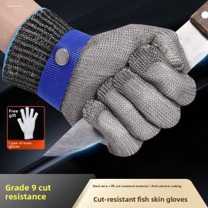 MOMIAN | Cut-Resistant Kitchen Gloves 9 Cut Protection Level