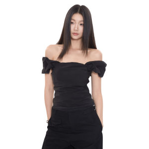 เสื้อยืดแขนสั้นเข้ารูปสไตล์เกาหลีสำหรับผู้หญิงในช่วงฤดูร้อน ดีไซน์เก๋ไก๋ ทรงเข้ารูป เสื้อผ้าทำงาน สีสันสดใส แขนสั้น คอกลม