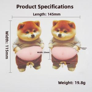 CHEZHURIJI | Cute Quiet Collision Protection Stickers