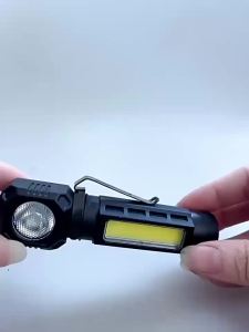 ESMARTER | Đèn Pha LED Có Thể Sạc Lại Siêu Sáng XPE COB Với Đèn Làm Việc Nam Châm Đuôi Đa Năng Đèn Pin Chống Nước Cho Xe Đạp