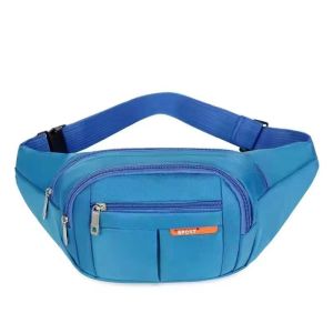 กระเป๋าคาดเอวใส่โทรศัพท์กันน้ำสำหรับผู้ชายและผู้หญิง ความจุขนาดใหญ่ กระเป๋าใส่เงินสำหรับขายของกลางแจ้ง กระเป๋าใส่โทรศัพท์สำหรับทำงาน