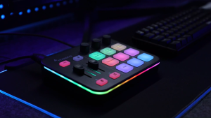 MAONO G1 NEO Game Sound Card  Audio  Interface for Esports player Professional Sound Card with RGB Lights for PCmobilePhone  Game  Live Stream