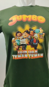 Baju Film Animasi Jumbo Viral Visinema Film Animasi Indonesia | Kaos Distro Premium