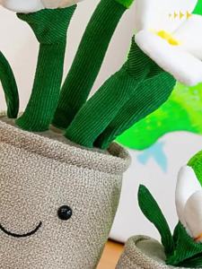 GUAIBUDIAN | Cute Lily Decorative Item Soft Plush Hanging Decoration