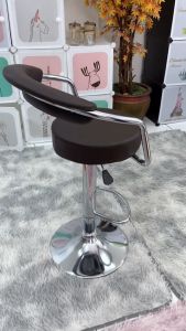 ORANGE Kursi Bar Hidrolik - Kursi Barstool Minimalis - Kursi Dapur Bulat Kursi Bar Cafe Dapur