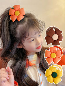 High Quality Childrens Hair Ties for Girls No Damage to Hair Flower Shaped Elastic Bands for Bun And Tail Knot Hairstyles