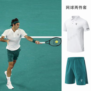 Bộ Quần Áo Quần Vợt Federer Chuyên Nghiệp Nhanh Khô Thoáng Khí Quần Short Năm Điểm Quần Áo Thể Thao Nam Nữ
