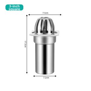 Stainless Steel Thickened Plug Drain Cover