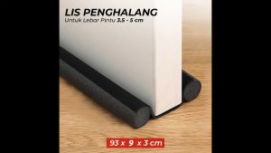 TaffHOME Lis Penghalang Debu Serangga Bawah Pintu Bottom Seal 93 cm