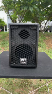 ตู้เสียงกลาง 6.5นิ้ว 1 ดอก แหลมจาร4นิ้ว (ตู้เปล่า ราคาต่อใบ) ไม้อัดแท้หนา15มิล ตะแกรงเหล็ก เบ้าเสียบ ลูกยางรองกันลื่น ตัดงานด้วยเครื่องCNC