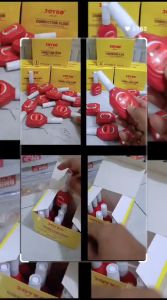 GROSIR 12 PCS - Tip ex Joyko (JK 01) - Tip ex Cair - Correction Tape Cepat Kering