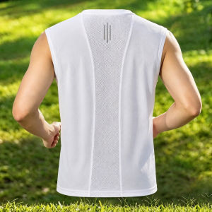 LIEYAN | Quick-dry Reflective Fluorescent Green Tank Top