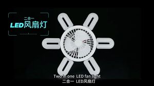 Foldable Ceiling Fans with Remote Control Ceiling Fan With LED Light for Living Room E27 Socket Fan Light Folding Modern Fan Lamp Ceiling Light for Dining Room Kitchen