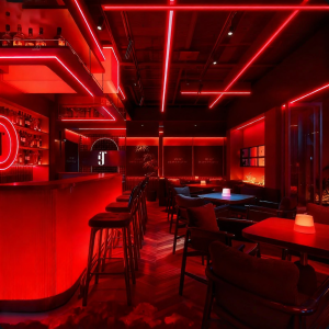 BOOMING LIGHTING | Red High-brightness Celebratory Light Strip Self-adhesive