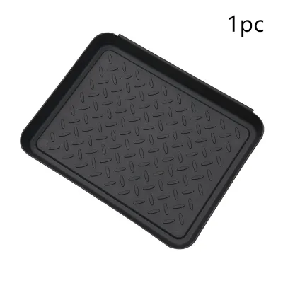 1/2/3pcs Multifunctional Under Seat Container Box Boot Tray Heavy Duty Shoe Mat Trays Car Shoes Storage Tray Dog Cat Bowl Mats