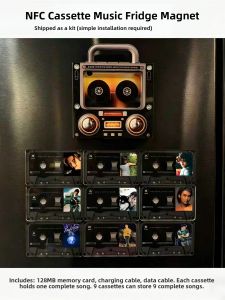 AMU·PIGGY | NFC Music Magnetic Refrigerator Sticker