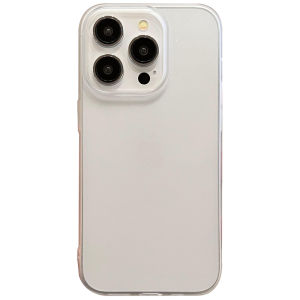 elam | Ultra-Thin Hard Case Semi-Transparent Matte Simple High-End iPhone 15 Pro Max Phone Case