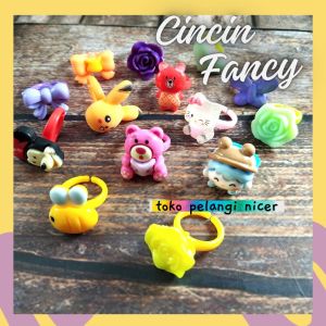 Cincin Anak Fancy KARAKTER /CINCIN MAINAN ANAK / AKSESORIS ANAK/ CINCIN MOTIF