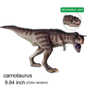 Carnotaurus Dinosaur Toys with Moveable Jaw  Birthday Cake Topper Family Party Gifts for Kids Age 4 Years & Up