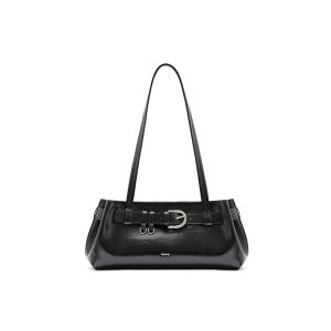 muva | Genuine Leather Motorcycle Style Womens Commuter Underarm Shoulder Bag