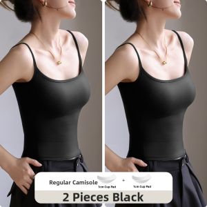 TONERCE | Padded Crop Top Inner Wear Sleeveless