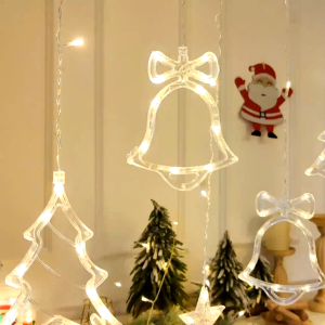 Curtain Lights Birthday/Holiday/Christmas Decoration Birthday Gift Home Bedroom Window Decoration Lights LED Christmas Lights Fairy Lights