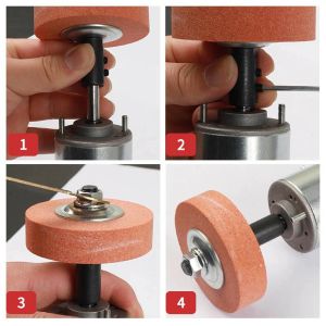 Adaptor Spindle Batang / Sambung Batang Poles / Spindle Adapter Grinding / 581012mm