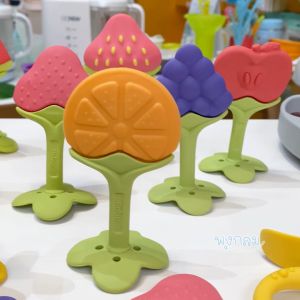 Ange ยางกัด สำหรับเด็ก ยางกัดผลไม้ ยางกัดยีราฟ อังจู