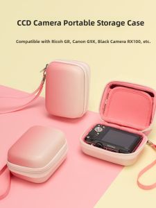 Digital Camera Bag Protective Hard Shell Storage Case for Sony Rx100 M7 M5 M6 Black Card 7 Zv1 Zv1f Accessories Organizer