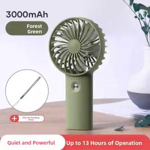 MONLEYTA | Portable Handheld German Mini Fan for Office Use Small Electric Fan Quiet USB Charging Plastic Material Food Grade Air Blowing