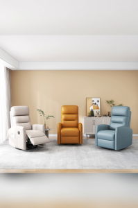 โซฟาเดี่ยวส โซฟาปรับเอน นุ่มสบาย ที่นั่ง พนักพิงสูงปรับเอนนอนได้ รีไคล์เนอร์ สำหรับห้องนั่งเล่น ห้องนอน ระเบียง ไตล์โมเดิร์นมินิมอล โซฟาแช่เท้าและนวดกดจุดอเนกประสงค์ ปรับมุมได้หลาย โซฟา เก้าอี้นวด