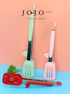 Non-Stick Silicone Spatula Clamp Kitchen Utensil for Cooking Baking Barbecue Mr. Grocerys Seven-Star BBQ Clamp