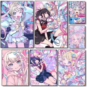 Kawayii Needy Streamer Overload Poster HD Art Sticky Wall Waterproof Home Living Room Bedroom Bar Aesthetic Decoration