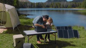 DJI Zignes 100W/120W/200W Solar Panel for DJI Portable Outdoor Solar Power Station Power 1000 / Power 500