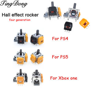 1PCS Hall Effect Rocker Four Generation Anti Drift Joysticks For PS4 PS5 Xbox One Series X/S Electromagnetic Analog Stick
