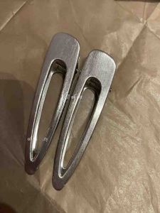 Daily Basic Metal Brushed Hair Clips Simple Versatile Bangs Edge Clips Duckbill Clip Korean Style Fresh out Fashion Accessories