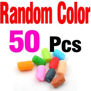 50Pcs PVA Coloured Nuggets Fishing Water Soluble PVA Foam Up Carp Rig Tackle Accessories Carp Rig Tackle Accessories