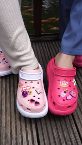 Sandal Baim EVA Rubber Wanita Sandal Fuji dengan Aksesoris Barbie Tinggi 7CM Terbaru  8102-1